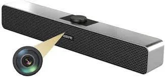 4K Full HD Sound Bar Spy Camera, Speaker Hidden Camera with Motion Detection, Home Security Computer, TV  Sound Bar Speaker Hidden Camera with  WiFi Remote View, 24x7 Audio Video Recording