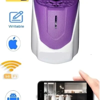 Wi-Fi Spy Camera Mosquito Repellent, WiFi Mosquito Machine 4K HD Hidden Camera with 32gb Built in Memory with Security Nanny Cam with Live Audio & Video Recording, Wireless Wi-Fi Mosquito Repellent Surveillance Camera